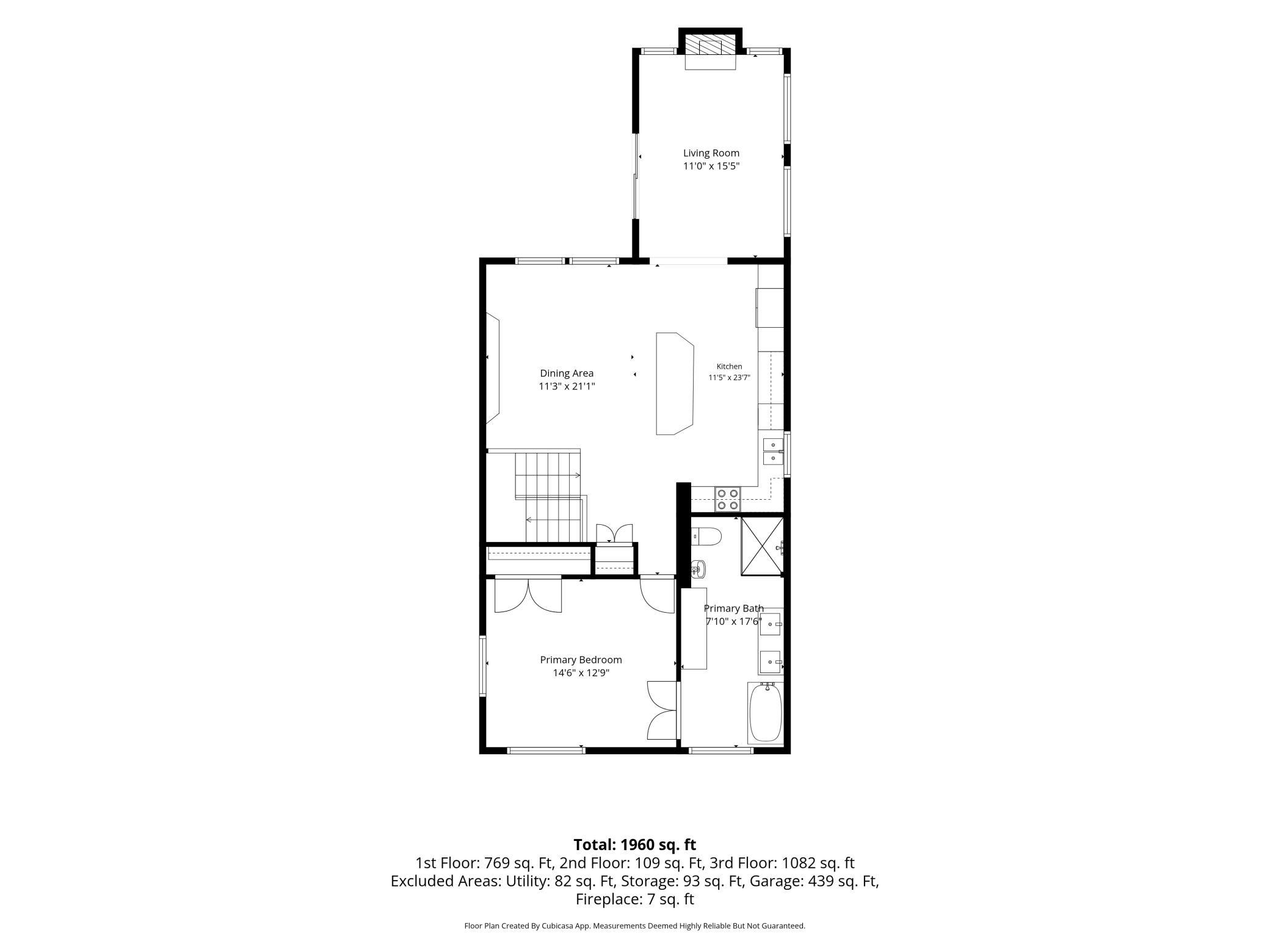Main Level Floor Plan