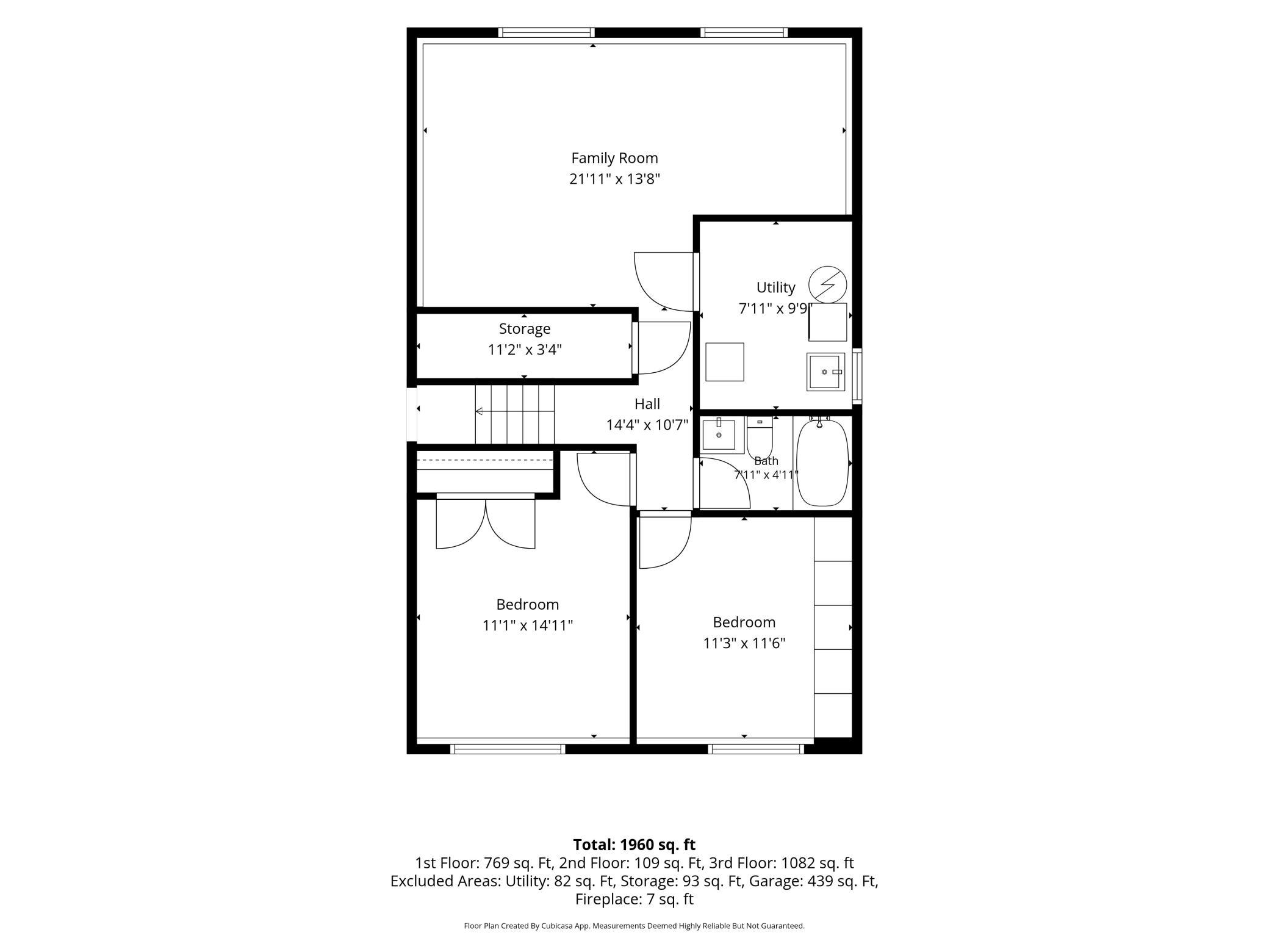 Lower Level Floor Plan