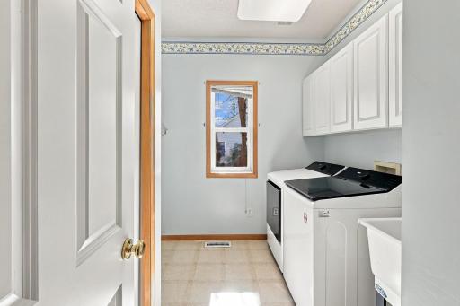 Laundry Room - New HE Washer and Dryer 2025