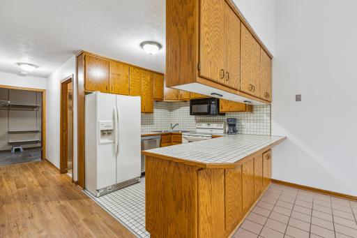 View of the kitchen