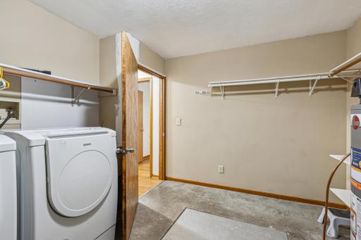 Laundry and utility room