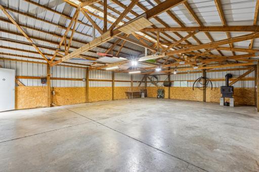 Another view of the pole barn