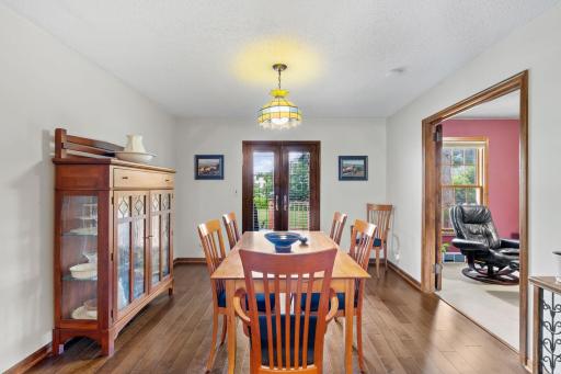 Entertaining friends & family on special occasions is a cinch in elegant separate dining room