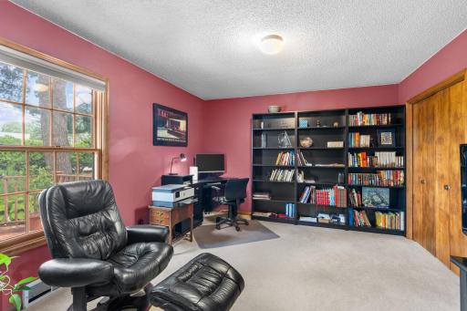 This 3rd bedroom makes for ideal at home office or study