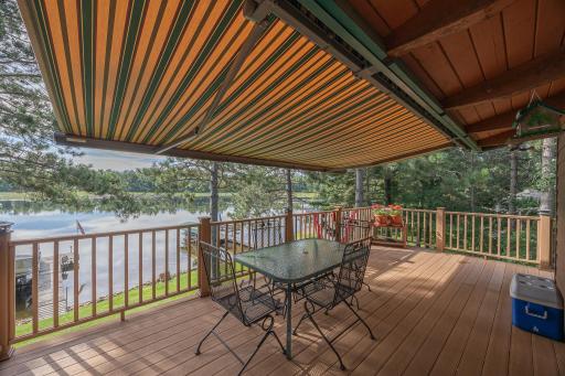 View under the Awning