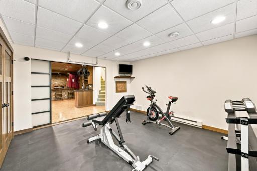 Bedroom 5 Workout room