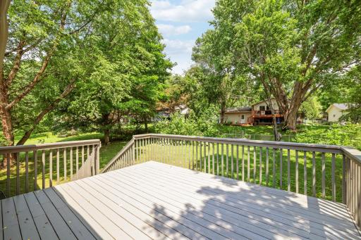 Deck with staires