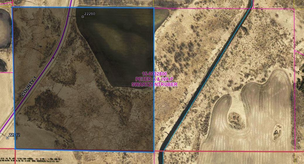 40 acres marked