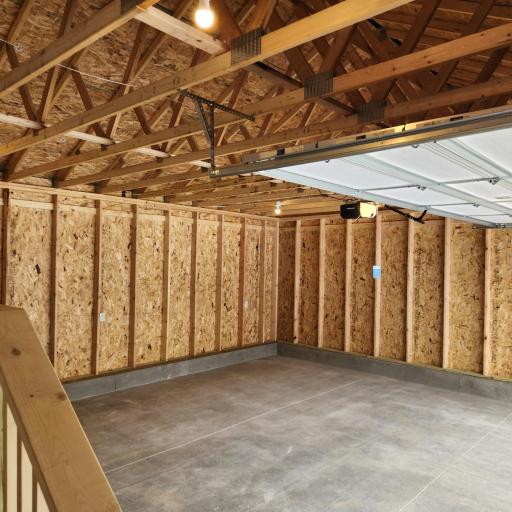 Inside Garage looking away from house entry