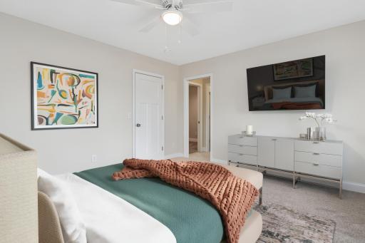 Owner bedroom to Owner bath and WI closet