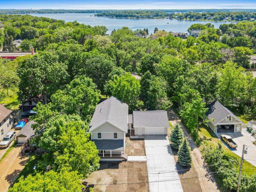 New Construction on a Beautiful Wooded site with Lake Minnetonka Views