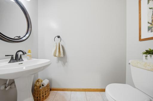 1/2 Bath- Main Level.