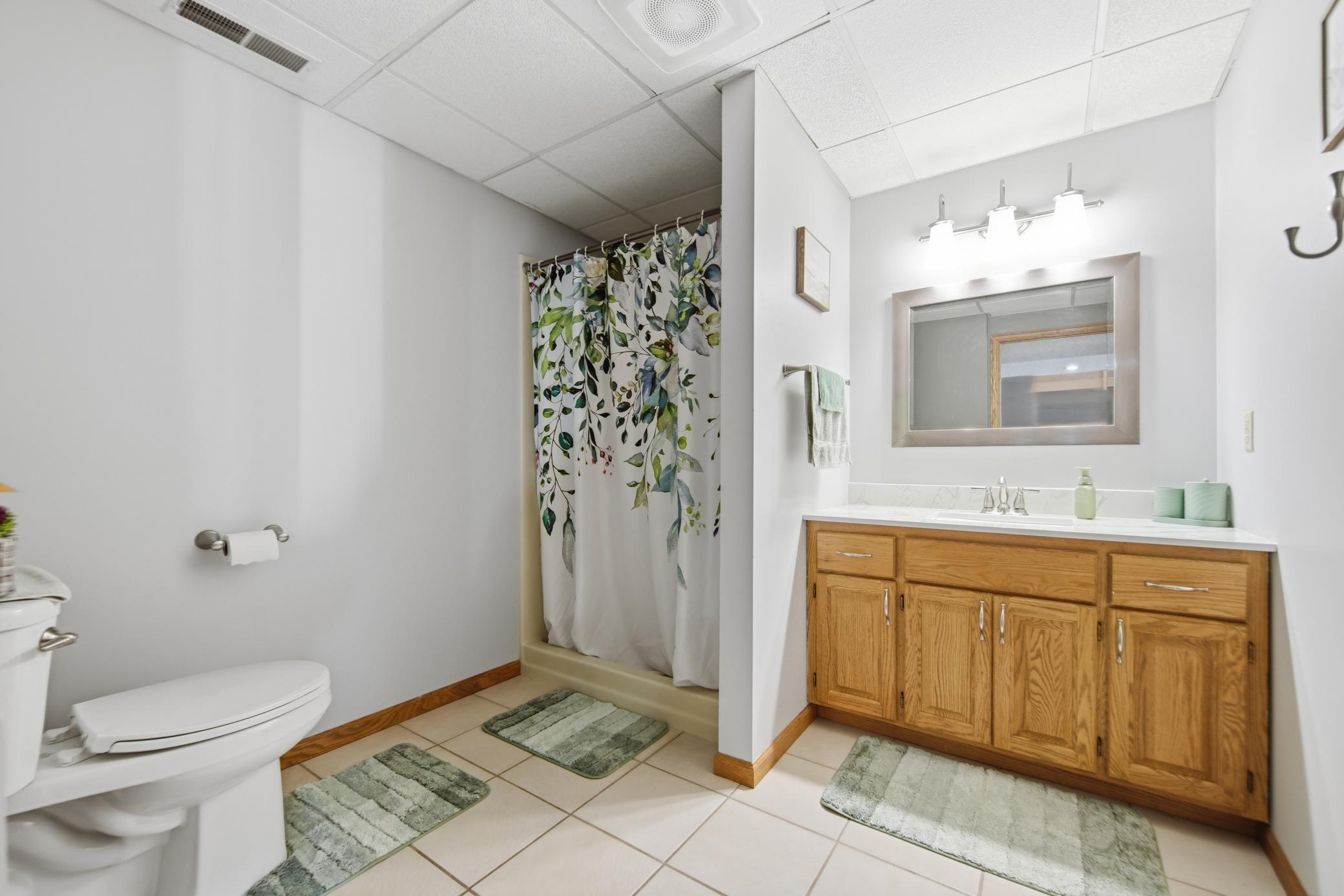 3/4 Bathroom- Lower Level.