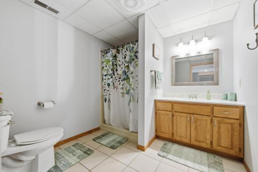3/4 Bathroom- Lower Level.