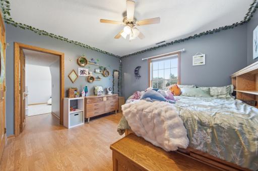Bedroom 3- Upper Level. Walk Through To Loft.