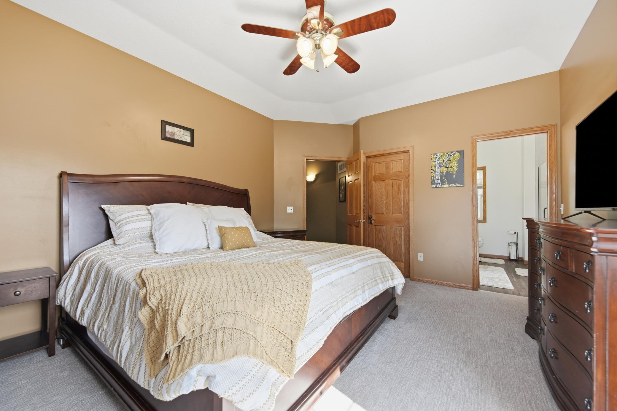 Primary Bedroom- Main Level.