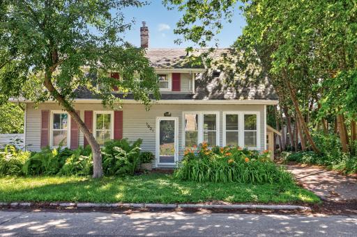 Lots of shade trees and gardens surround the home. The St Croix River is just a block away!
