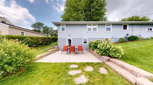 Backyard patio