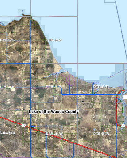 Close to Lake of the Woods