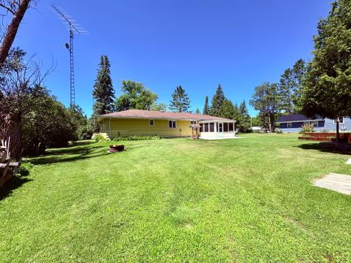 Big back yard