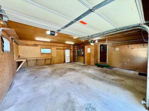 Insulated Attached 2 stall garage