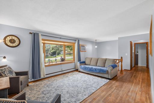 Bright living room perfect for entertaining