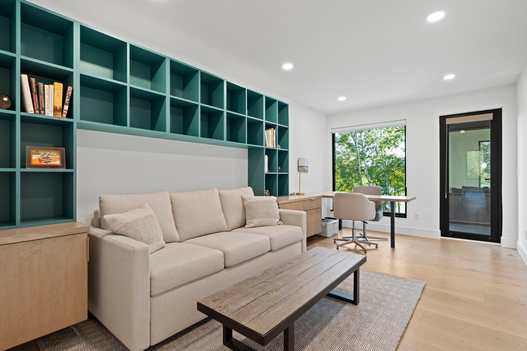 Additional home office on the upper level