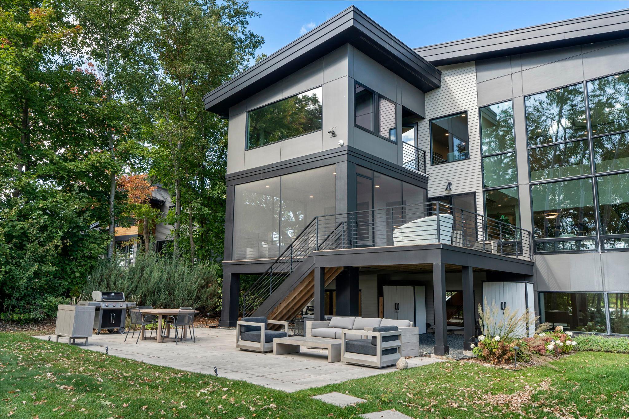 Outdoor spaces galore! Deck, patio, screened porch!