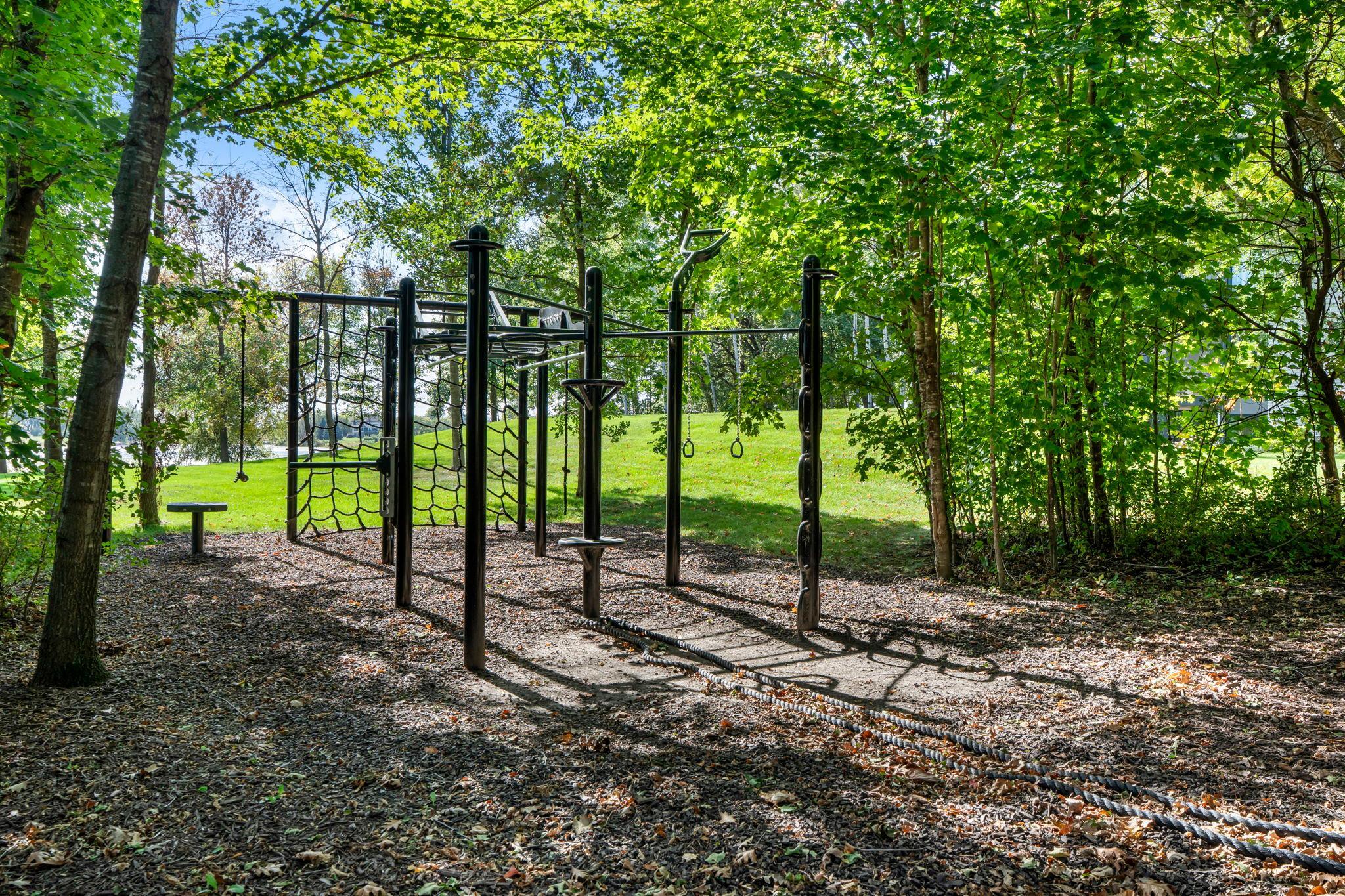 How about a jungle gym in your own backyard?! Hours of fun and memories to make right here at home!