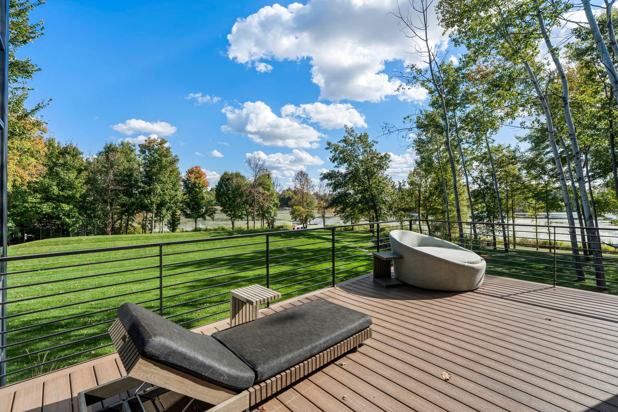 Amazing views from the deck