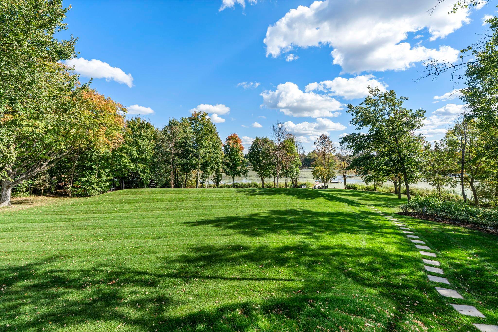 Look at the space for yard games