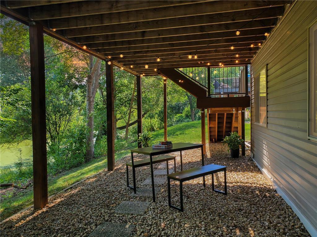 Add underdecking for a second outdoor entertaining space