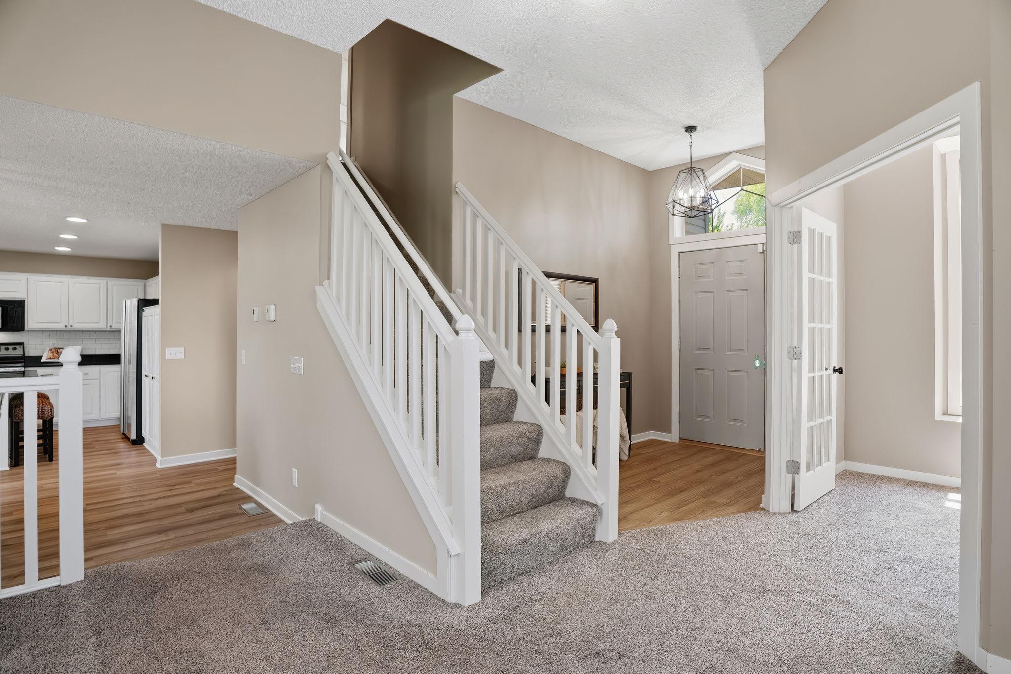 Newly painted neutral colors throughout