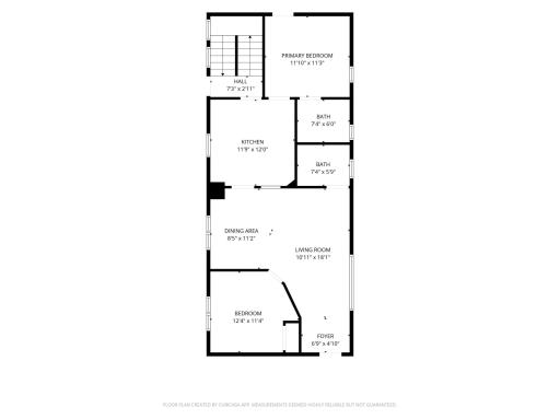 Min floor layout each bdrm has its own bath