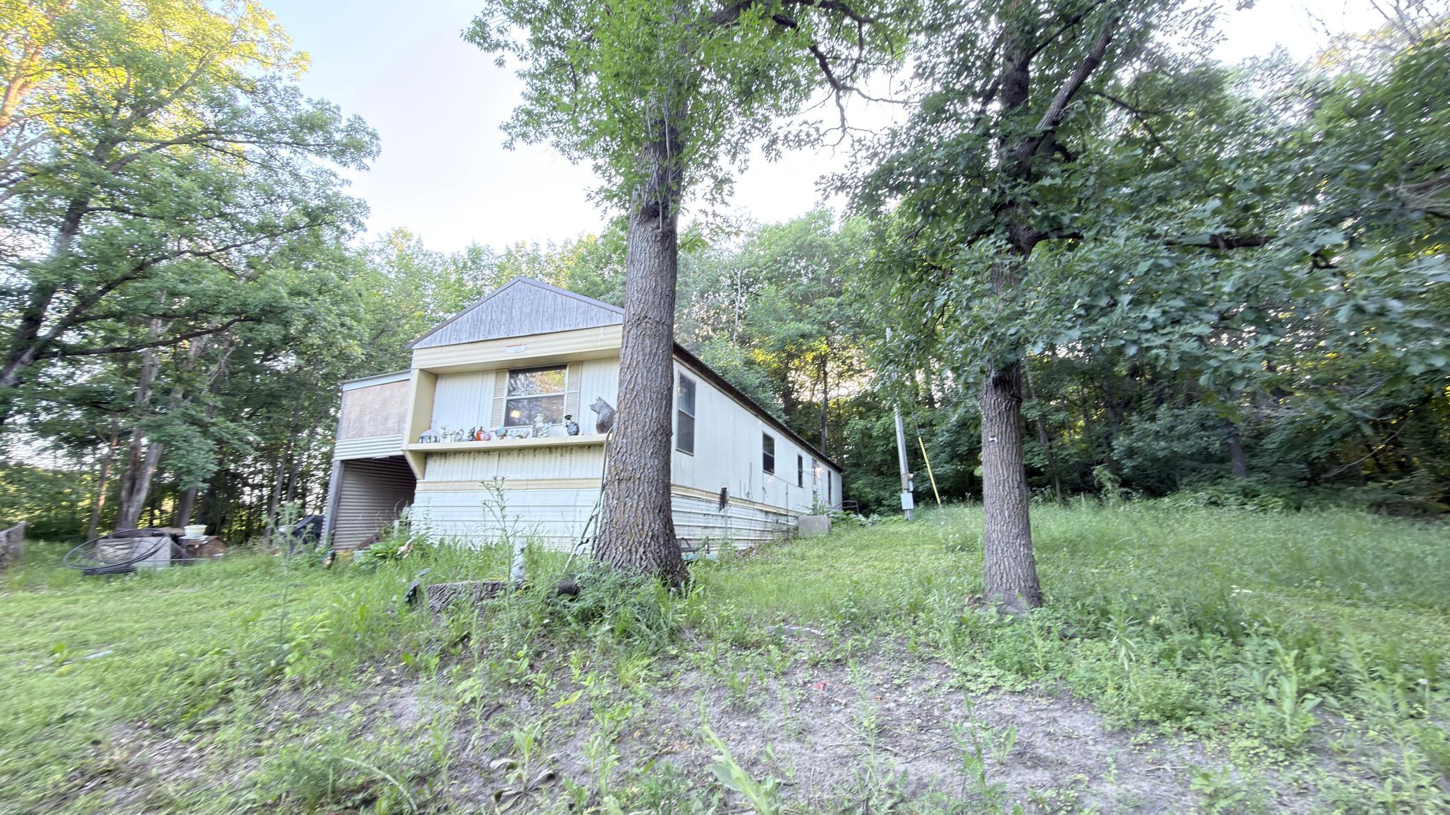 Back side of house