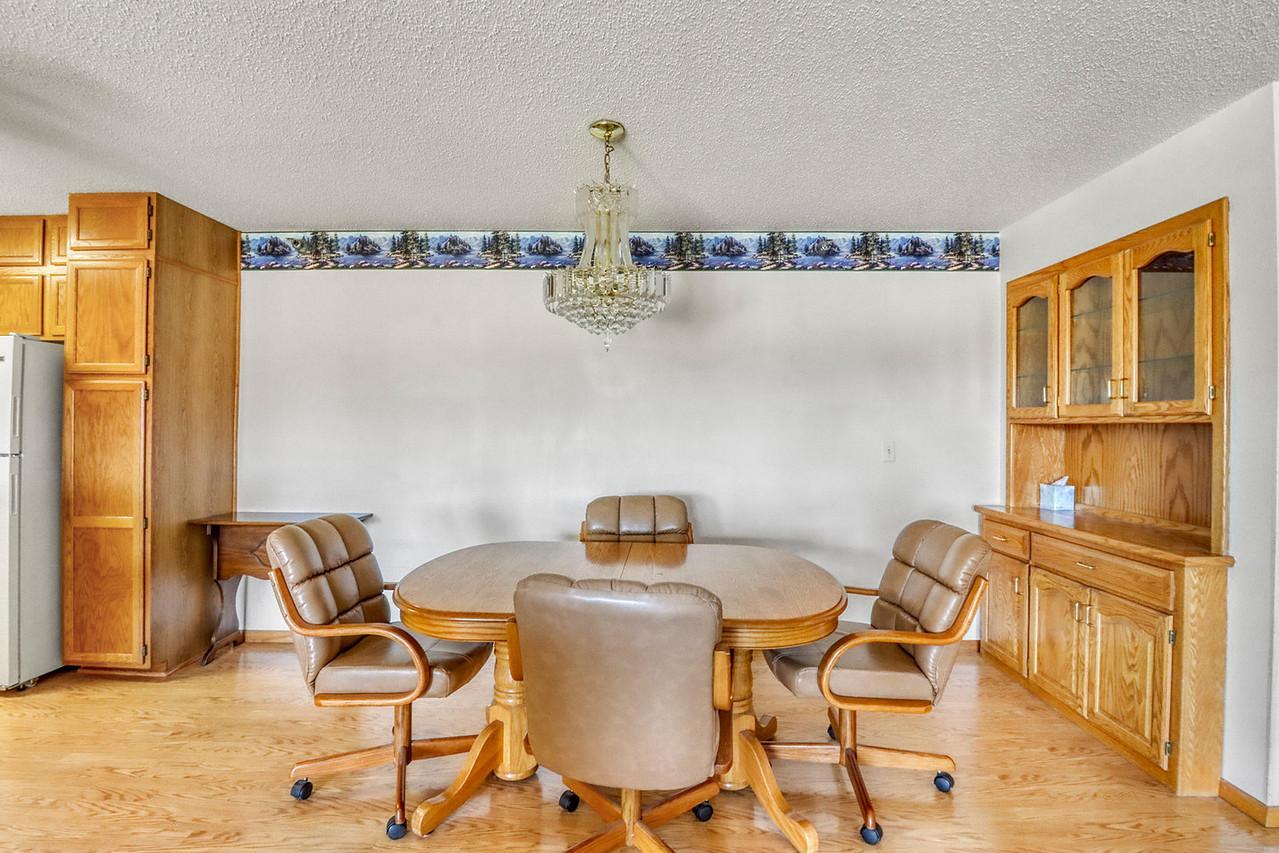 Dining Room w/ built in buffet