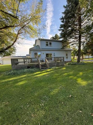 Side of House + Deck
