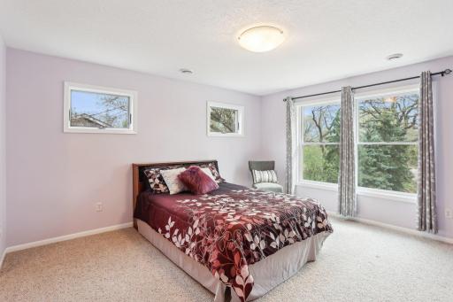 2nd upper bedroom has a walk-in closet and homework nook.