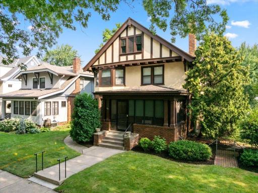 This stately Craftsman home is loaded with history and modern updates.