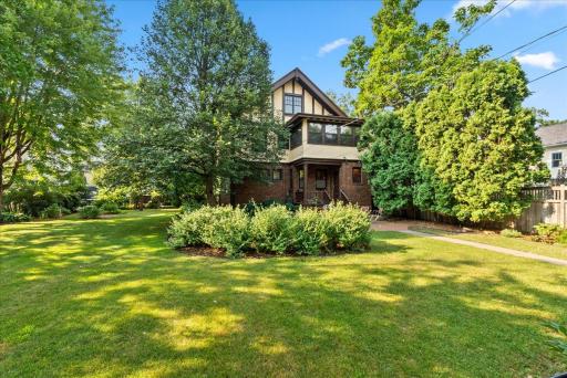 One of the many highlights: a rare double lot in the heart of St. Paul.