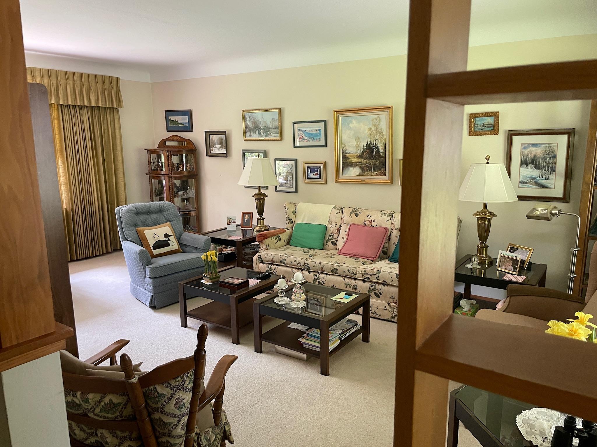 Living room from entry.