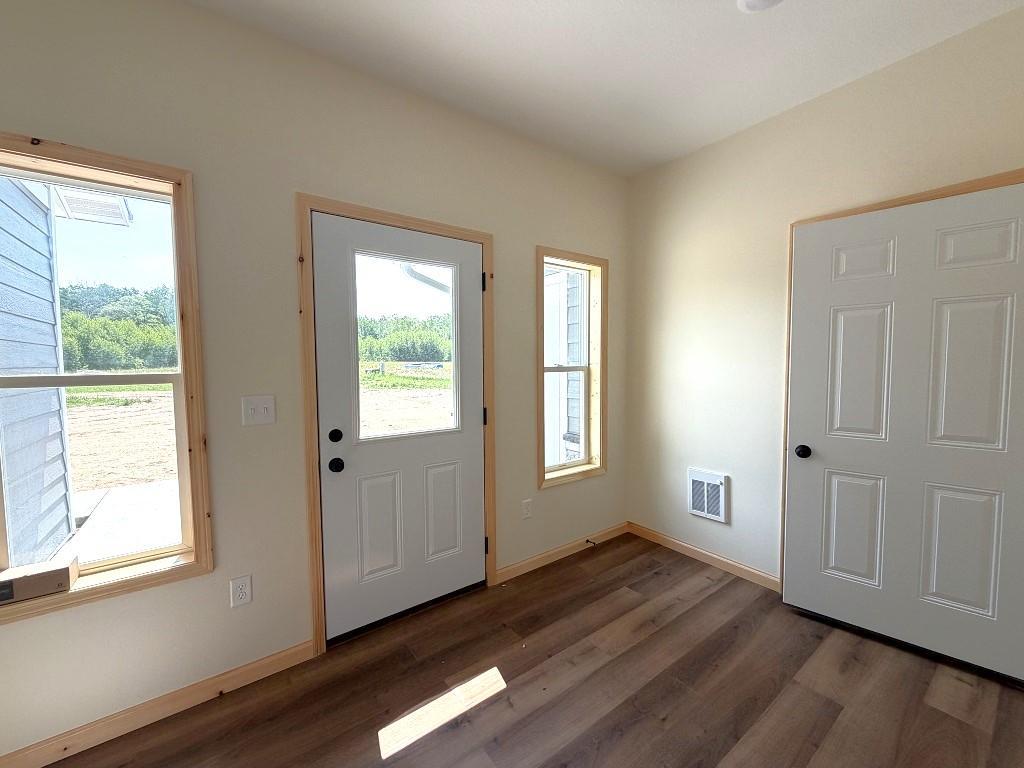 Entry accress between home and garage.
