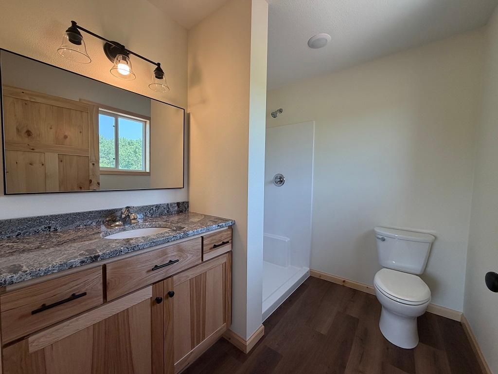 Primary 3/4 bath.