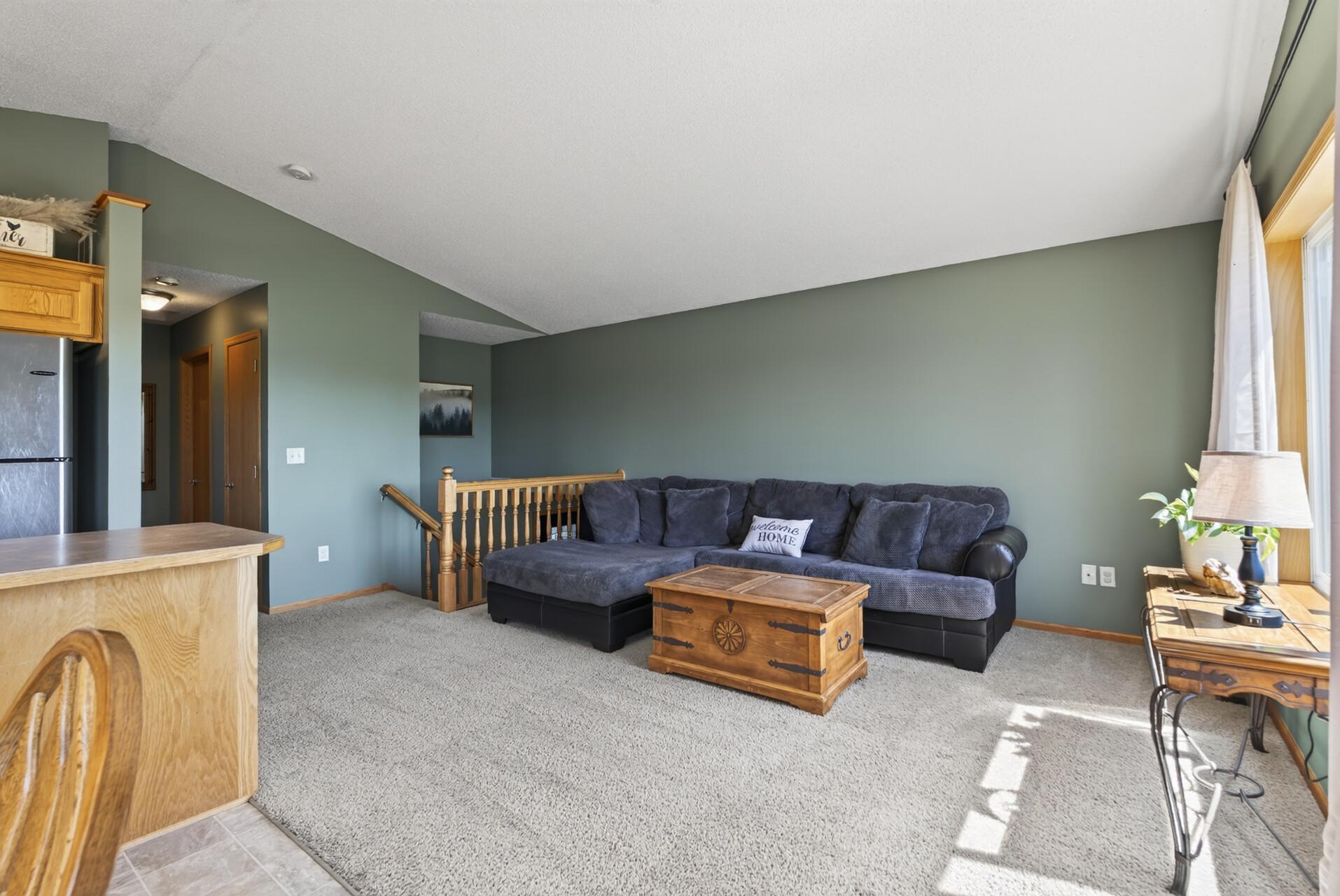spacious living area