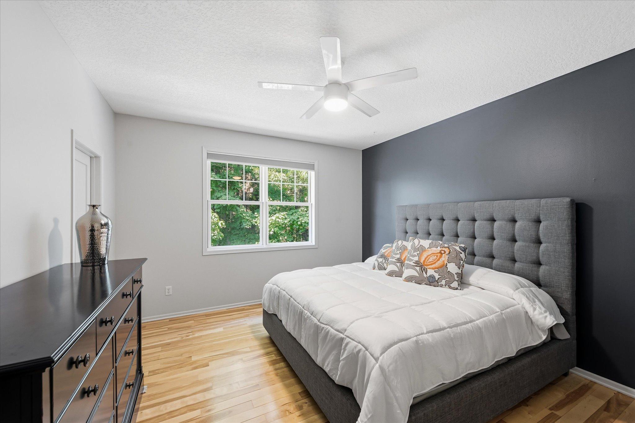 Guest bedroom on upper level