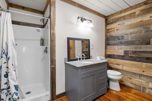 Bathroom off the Family Living Room