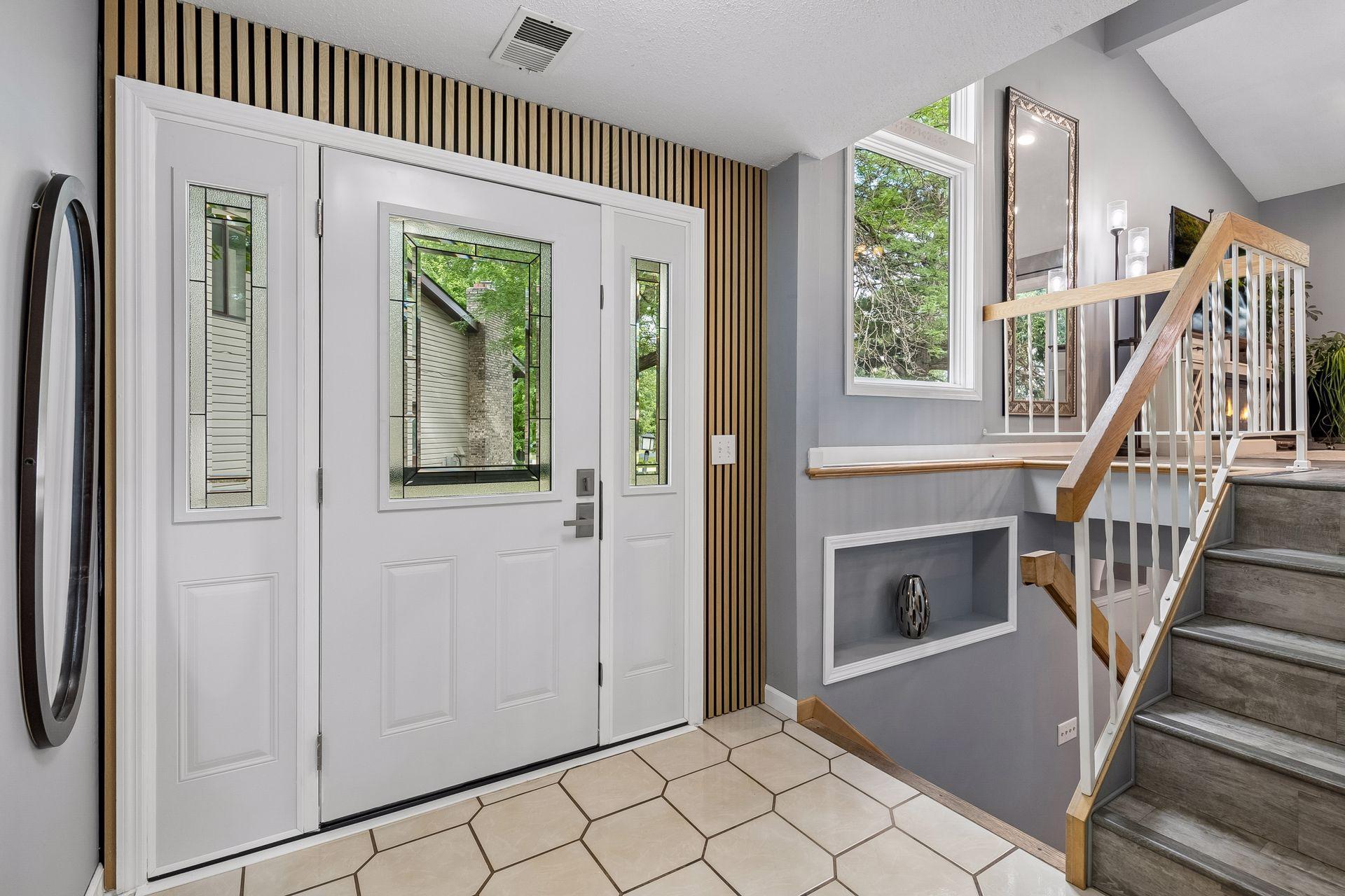 Natural Sunlight Illuminates the space