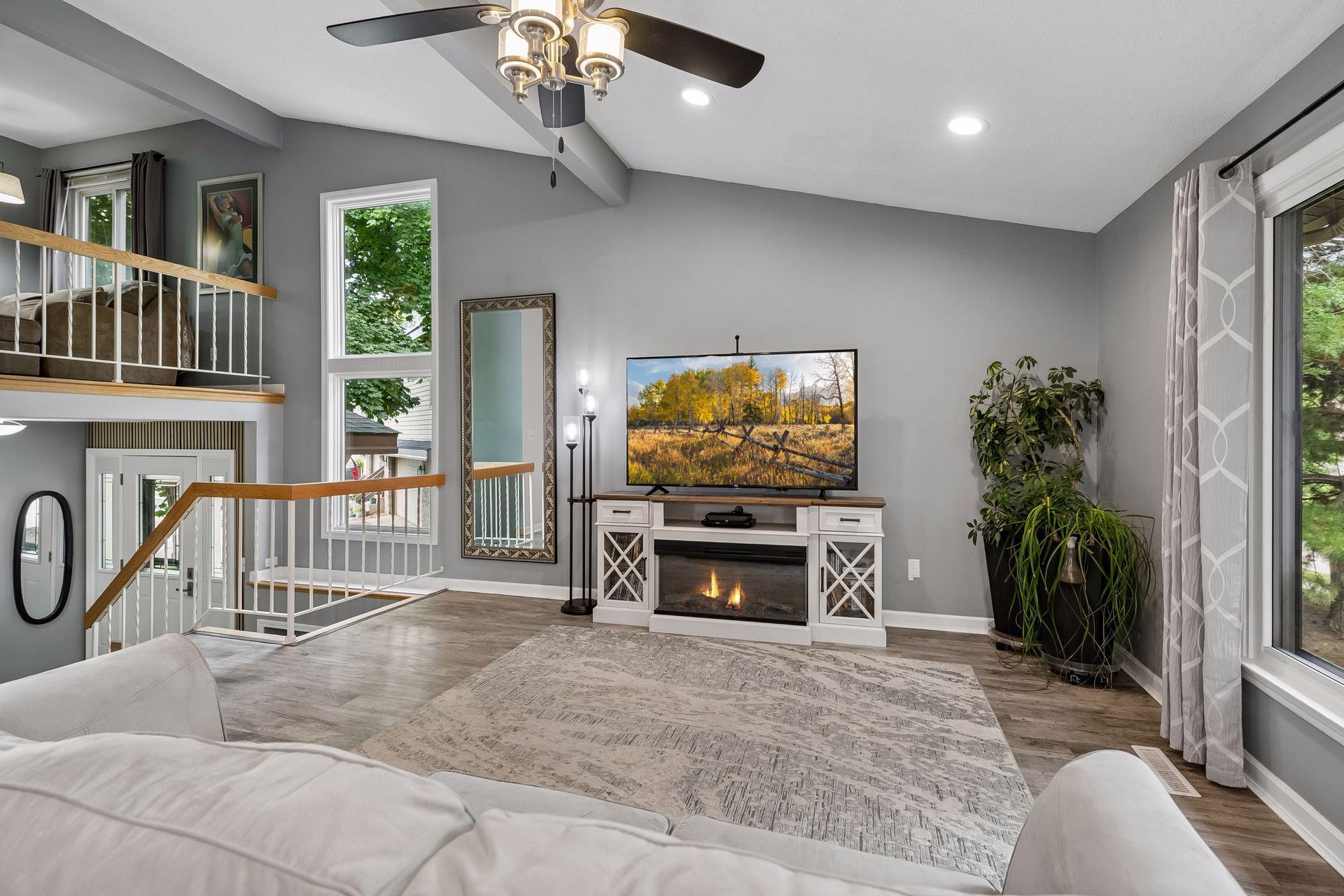 Spacious Living Room
