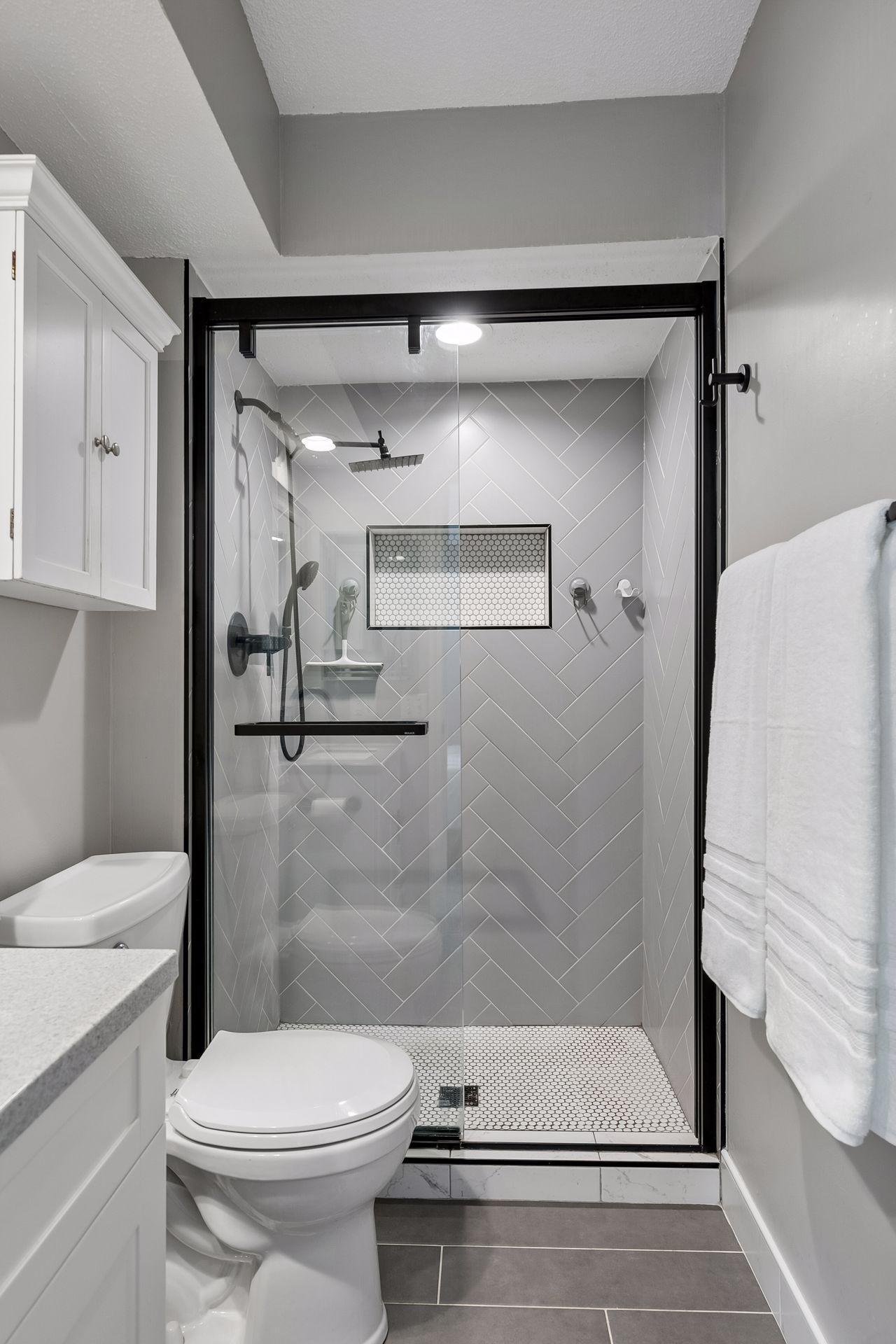 Gorgeous tiled Shower
