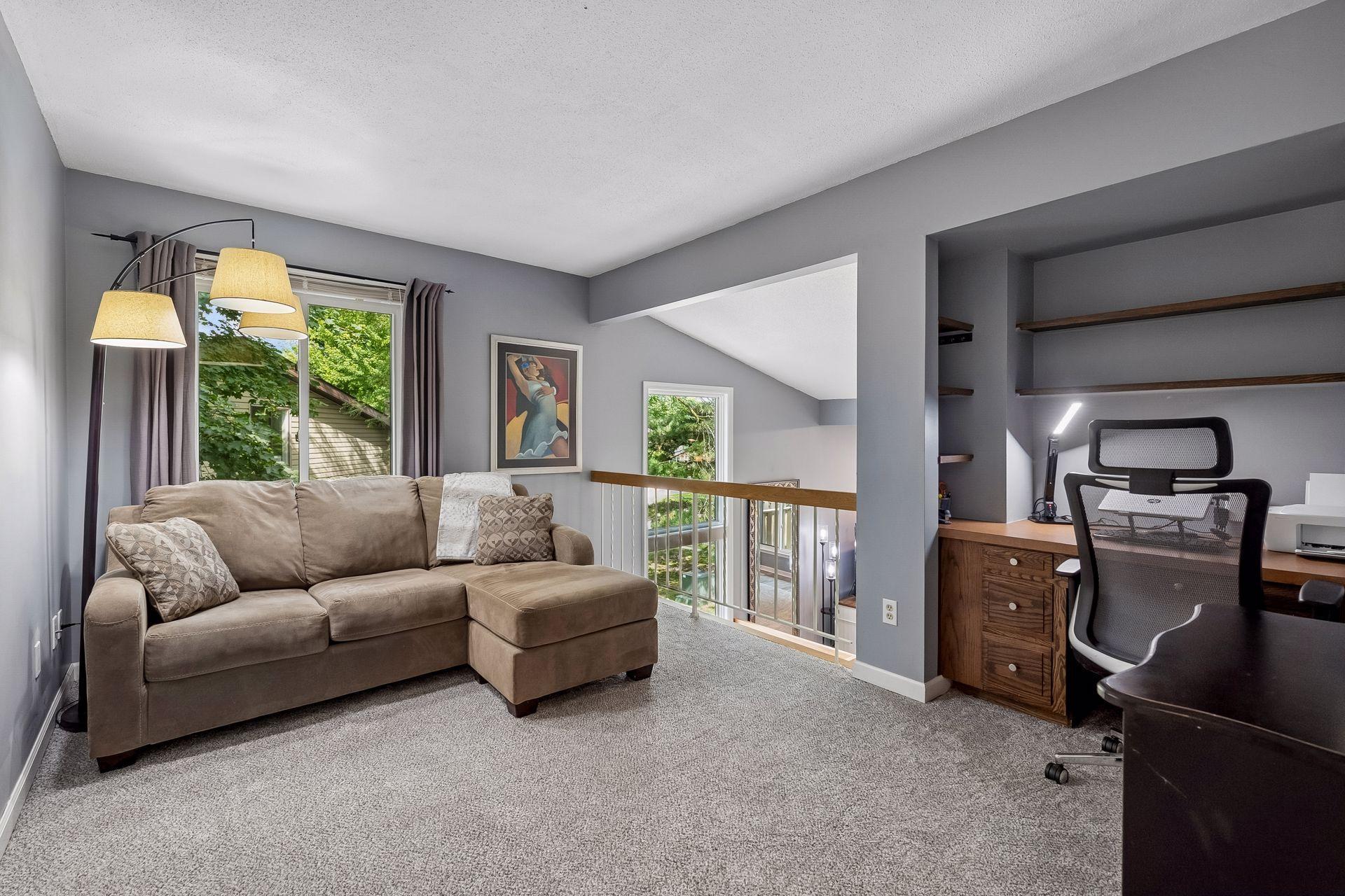 Bonus Loft perfect for work or relaxation